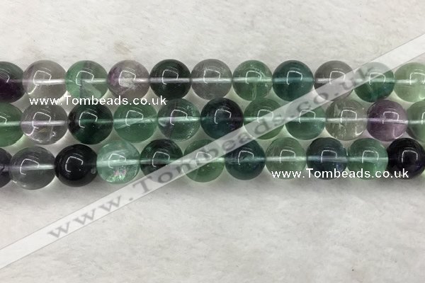 CFL1476 15.5 inches 14mm round AA grade fluorite gemstone beads