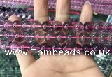 CFL1499 15.5 inches 12mm round purple fluorite gemstone beads