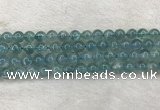 CFL1516 15.5 inches 8mm round blue fluorite gemstone beads