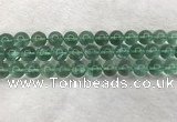 CFL1525 15.5 inches 12mm round green fluorite gemstone beads