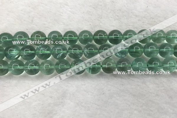 CFL1525 15.5 inches 12mm round green fluorite gemstone beads