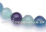 CFL32 B grade round 16mm natural fluorite stone beads Wholesale