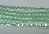 CFL610 15.5 inches 4mm round A grade green fluorite beads wholesale