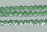 CFL611 15.5 inches 6mm round A grade green fluorite beads wholesale