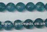 CFL664 15.5 inches 12mm round AB grade blue fluorite beads wholesale