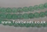 CFL851 15.5 inches 6mm round green fluorite gemstone beads