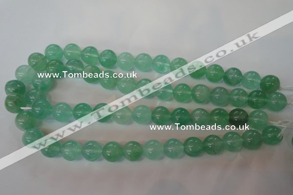 CFL853 15.5 inches 10mm round green fluorite gemstone beads