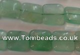 CFL868 15.5 inches 14*14mm square green fluorite gemstone beads