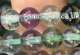 CFL919 15.5 inches 6mm round fluorite gemstone beads