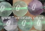 CFL926 15.5 inches 10mm round fluorite beads wholesale