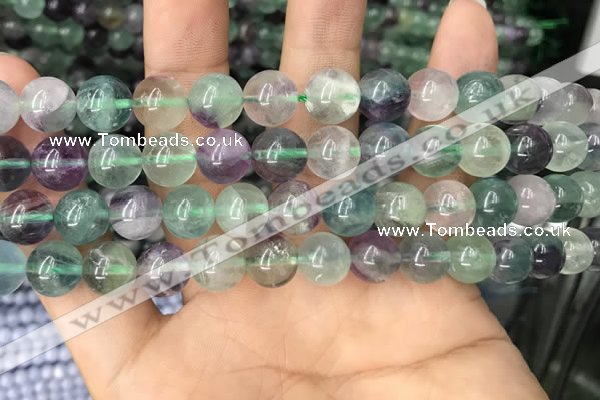 CFL926 15.5 inches 10mm round fluorite beads wholesale