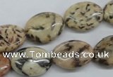 CFS10 15.5 inches 15*20mm oval natural feldspar gemstone beads