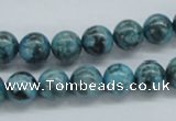 CFS103 15.5 inches 10mm round blue feldspar gemstone beads