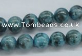 CFS104 15.5 inches 12mm round blue feldspar gemstone beads