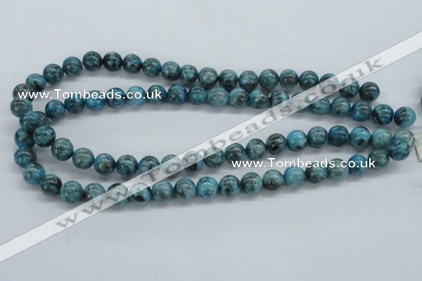 CFS104 15.5 inches 12mm round blue feldspar gemstone beads