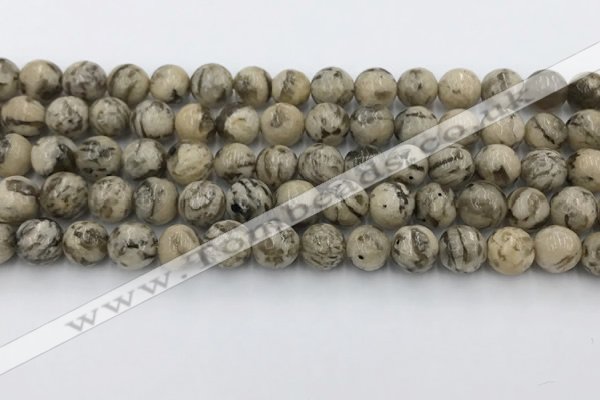 CFS410 15.5 inches 8mm faceted round feldspar beads wholesale