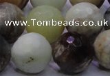 CFW09 15.5 inches 20mm faceted round flower jade beads wholesale