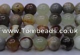 CFW10 15.5 inches 4mm round flower jade beads wholesale