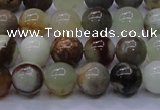 CFW11 15.5 inches 6mm round flower jade beads wholesale