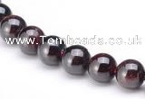 CGA01 8mm round natural garnet gemstone beads Wholesale