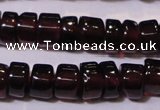 CGA365 15 inches 2*4mm heishi natural red garnet beads wholesale