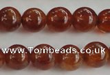 CGA511 15.5 inches 6mm round AA grade yellow red garnet beads