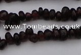 CGA652 15.5 inches 4*6mm nuggets red garnet gemstone beads