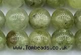 CGA846 15 inches 8mm round green garnet beads