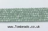 CGA911 15.5 inches 6mm faceted round green angel skin beads wholesale