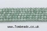 CGA912 15.5 inches 8mm faceted round green angel skin beads wholesale