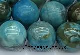 CGA928 15 inches 10mm round blue angel skin beads