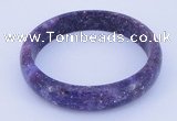 CGB204 Inner diameter 65mm fashion kunzite gemstone bangle