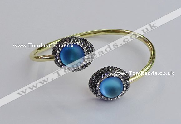 CGB2053 15*20mm oval glass bangles wholesale