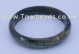 CGB212 Inner diameter 62mm fashion dyed long spar stone bangle