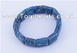 CGB213 7.2 inches fashion apatite gemstone stretchy bracelet