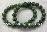 CGB2618 7.5 inches 10mm round diopside quartz beaded bracelets