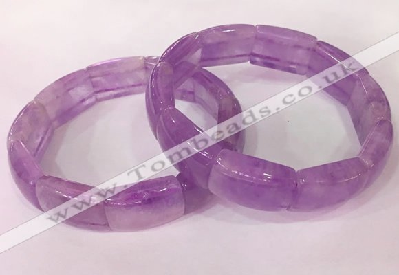 CGB2637 7.5 inches 14*21mm lavender amethyst bracelets wholesale