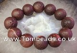 CGB3009 7.5 inches 20mm round agate bracelet wholesale