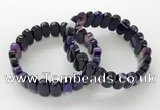 CGB3102 7.5 inches 8*15mm oval agate gemstone bracelets