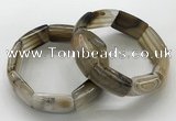 CGB3200 7.5 inches 18*29mm agate gemstone bracelets wholesale