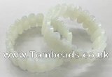 CGB3314 7.5 inches 10*20mm faceted oval opal bracelets