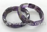 CGB3402 7.5 inches 15*21mm amethyst bracelets wholesale