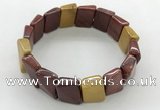 CGB3472 7.5 inches 12*17mm trapezoid mookaite bracelets