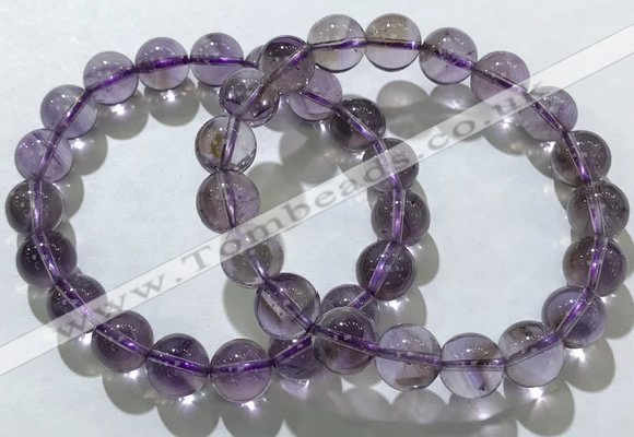 CGB4008 7.5 inches 10mm round ametrine beaded bracelets