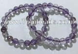 CGB4015 7.5 inches 8mm faceted round ametrine beaded bracelets