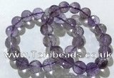 CGB4020 7.5 inches 13mm faceted round ametrine beaded bracelets