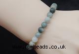 CGB5006 6mm, 8mm round seaweed quartz beads stretchy bracelets