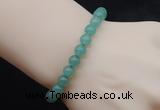 CGB5010 6mm, 8mm round green aventurine beads stretchy bracelets