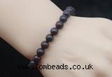 CGB5034 6mm, 8mm round brecciated jasper beads stretchy bracelets