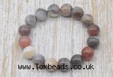 CGB5345 10mm, 12mm round botswana agate beads stretchy bracelets